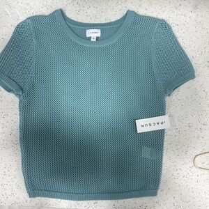 PACUSON MESH TEAL TOP DRY FIT